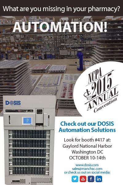 ManchacDOSIS's tweet photo. Check out our DOSIS Automation Solutions at #NCPA2015 Oct. 10-14th. in Washington DC. Booth 417 http://t.co/QQEy1fAMOd