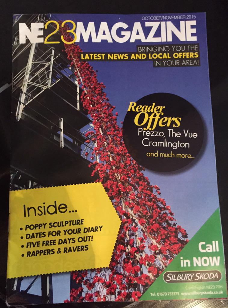 NEFamilyFun's tweet photo. We feature in this month's @NE23Magazine with our 5 free days out for October half term. Let me know if you spot us! http://t.co/HaVUhb5WZ8