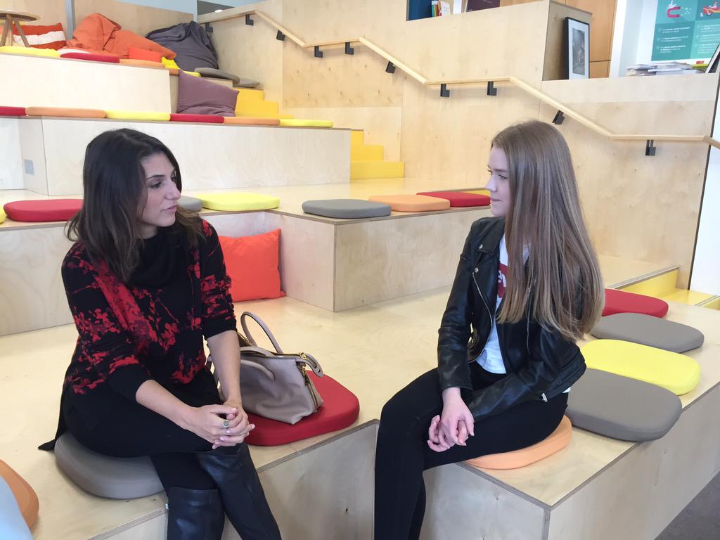 techolina's tweet image. Great meeting u today @LaurieSegallCNN and looking forward to talk at #LPN15 @GITParis