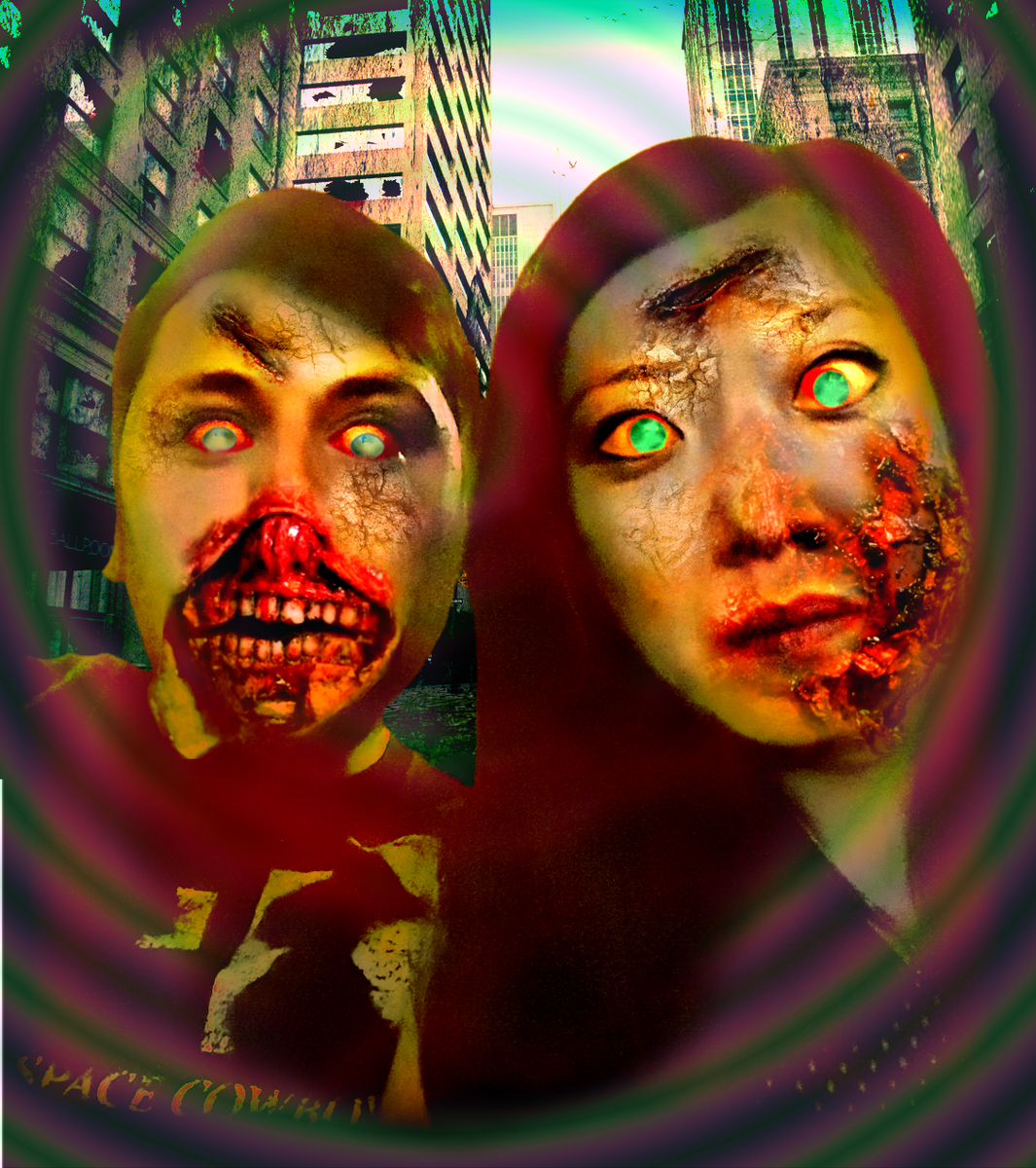 GraphicPsychArt's tweet photo. New zombie picture I made! #Zombies #ZombieApocalypseWeek #Halloween #horror #undead #run http://t.co/C9iPVsuVrx