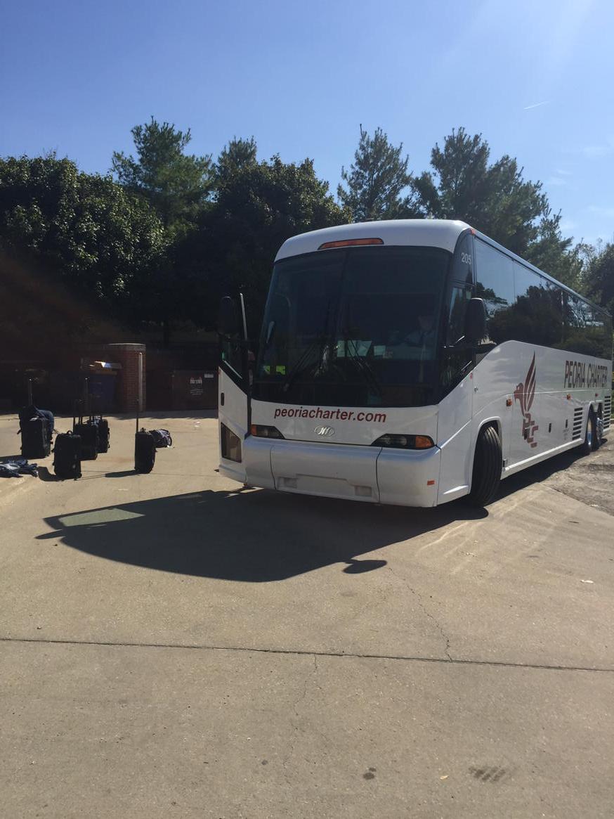 Getting ready to hit the road! Michigan, here we come! #Illini