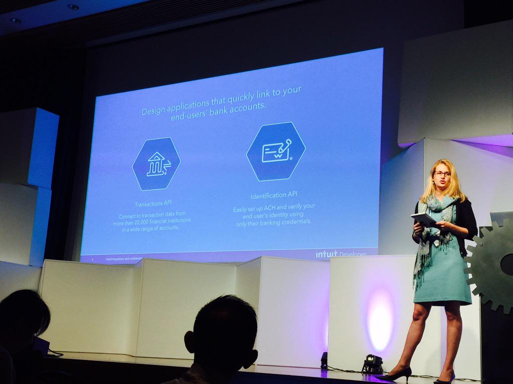gomedici's tweet image. @Intuit launches its second #Api called #identificationAPI today @ #FinDEVr2015 helps easily set up #ach & verifictn
