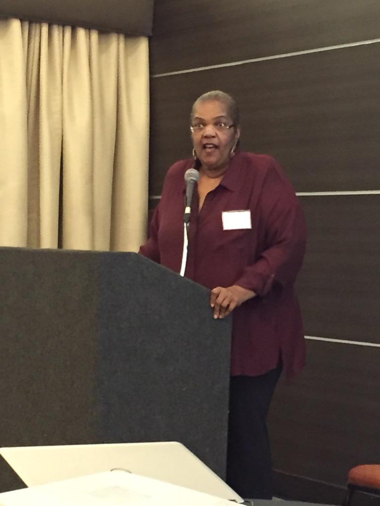 argerstein's tweet image. Phenomenal talk by  @warrenslocum &amp;amp;  Dr Faye  @ One EPA #OSTdatause #communitycollabs