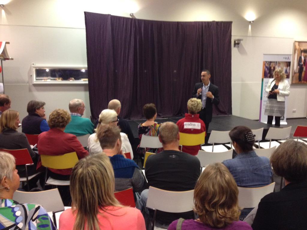 joostreus's tweet image. Vrijwilligers zijn de Kracht van @Culemborg, zeker in het sociaal domein, aldus @FouadSidali