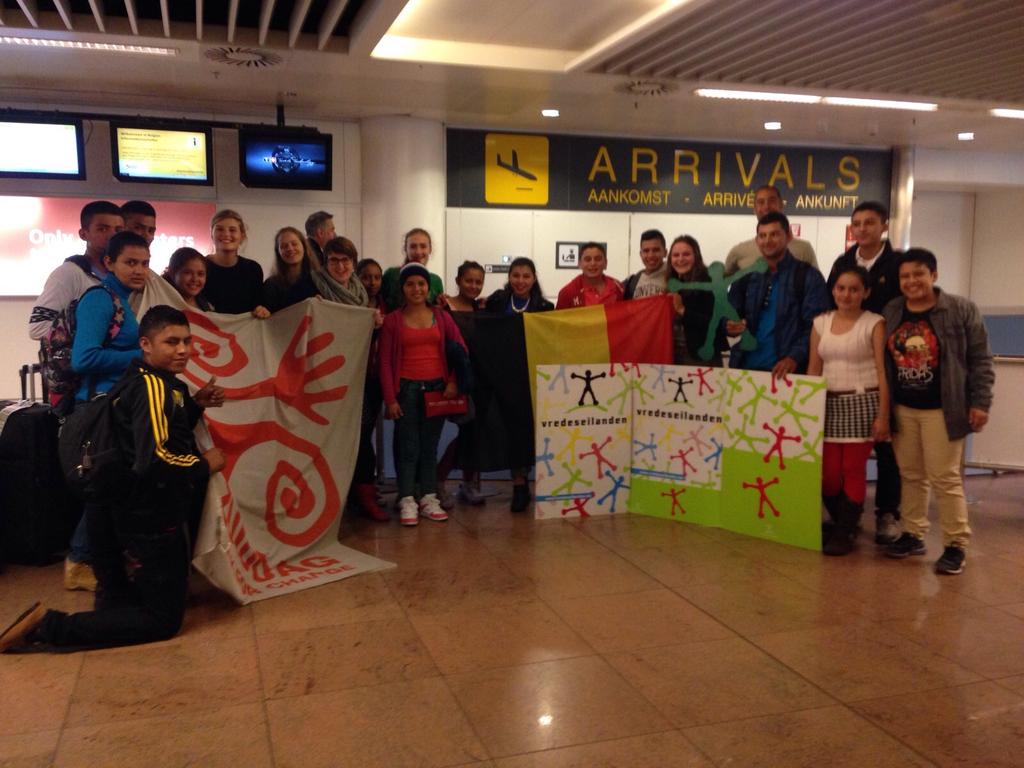 Ze zijn er! De aankomst van onze Nicaraguaanse vrienden is meteen ook de start v #zuiddag2015! Maar eerst: RUST! ;)