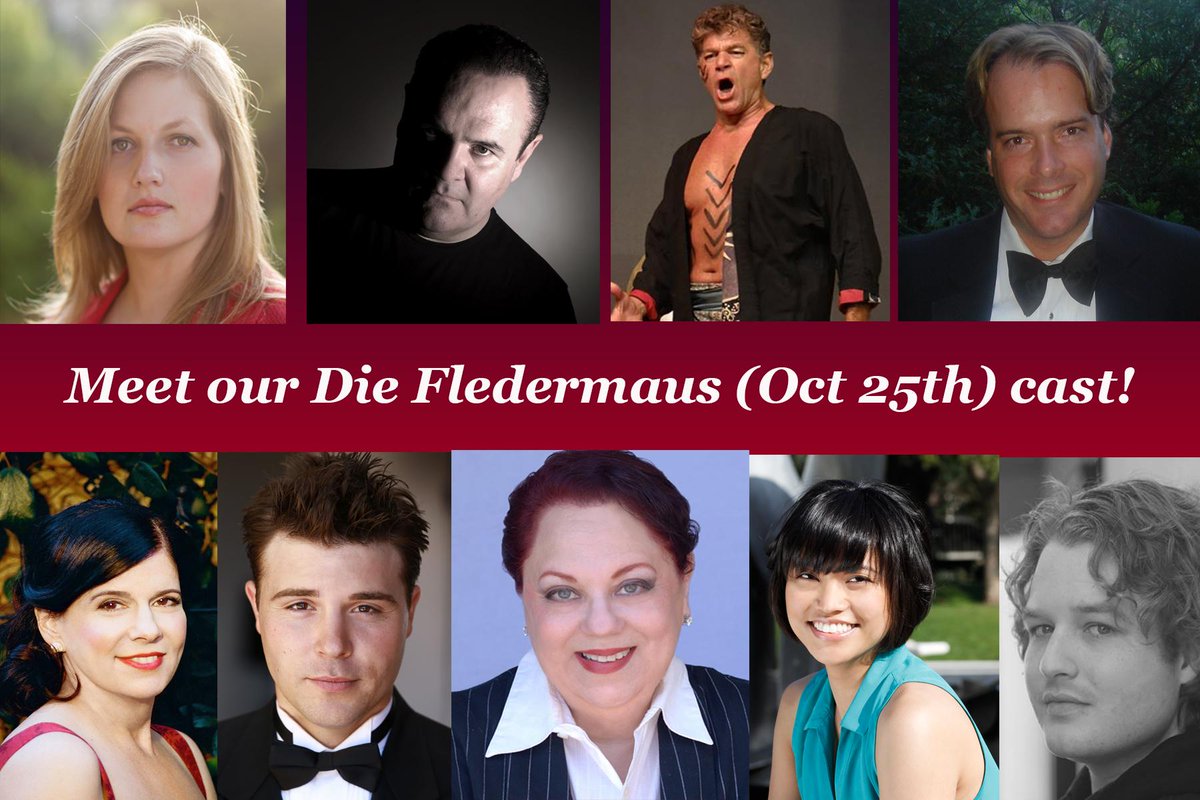 CelestialOpera's tweet image. Meet our Fledermaus cast! Headshot and bios at celestialoperacompany.org !