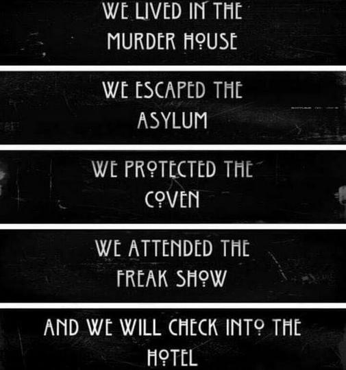 lifeofablondee's tweet photo. tonight we check into the Hotel #AmericanHorrorStory http://t.co/HxSjQkyLva
