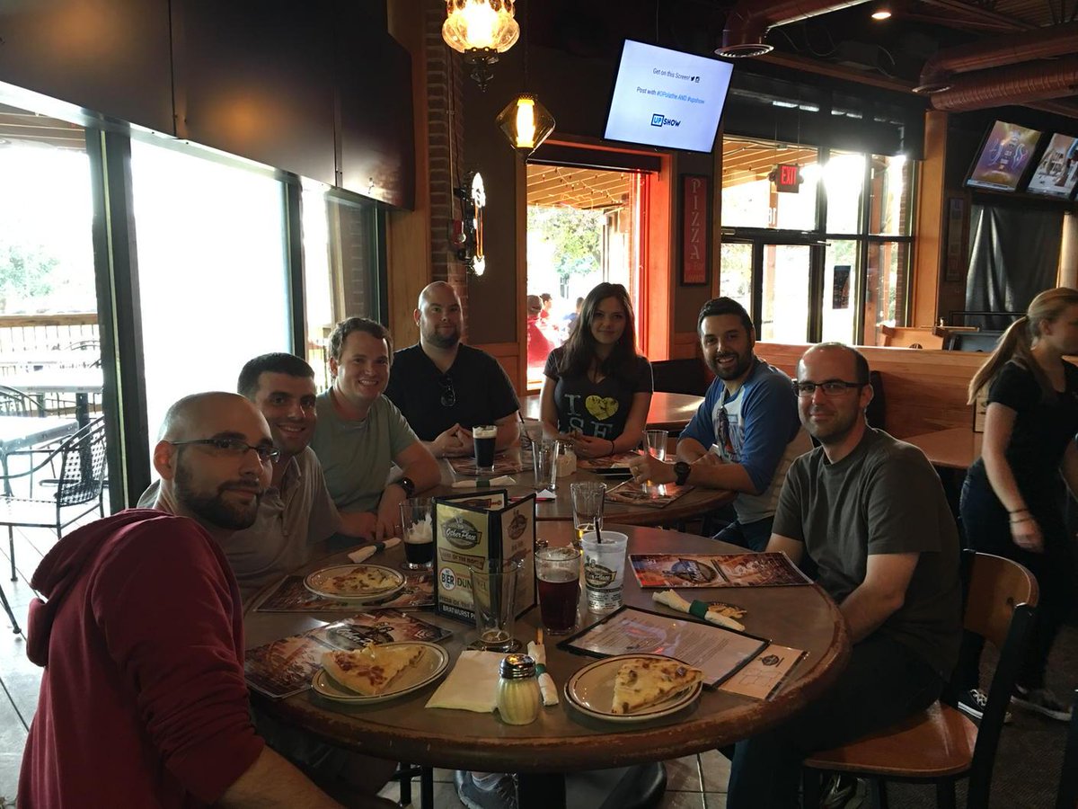 AnaCentea's tweet photo. My last HH with you guys :( @bentipler @mikeblakeman #OPolathe and #upshow http://t.co/Z13g8zMq7l