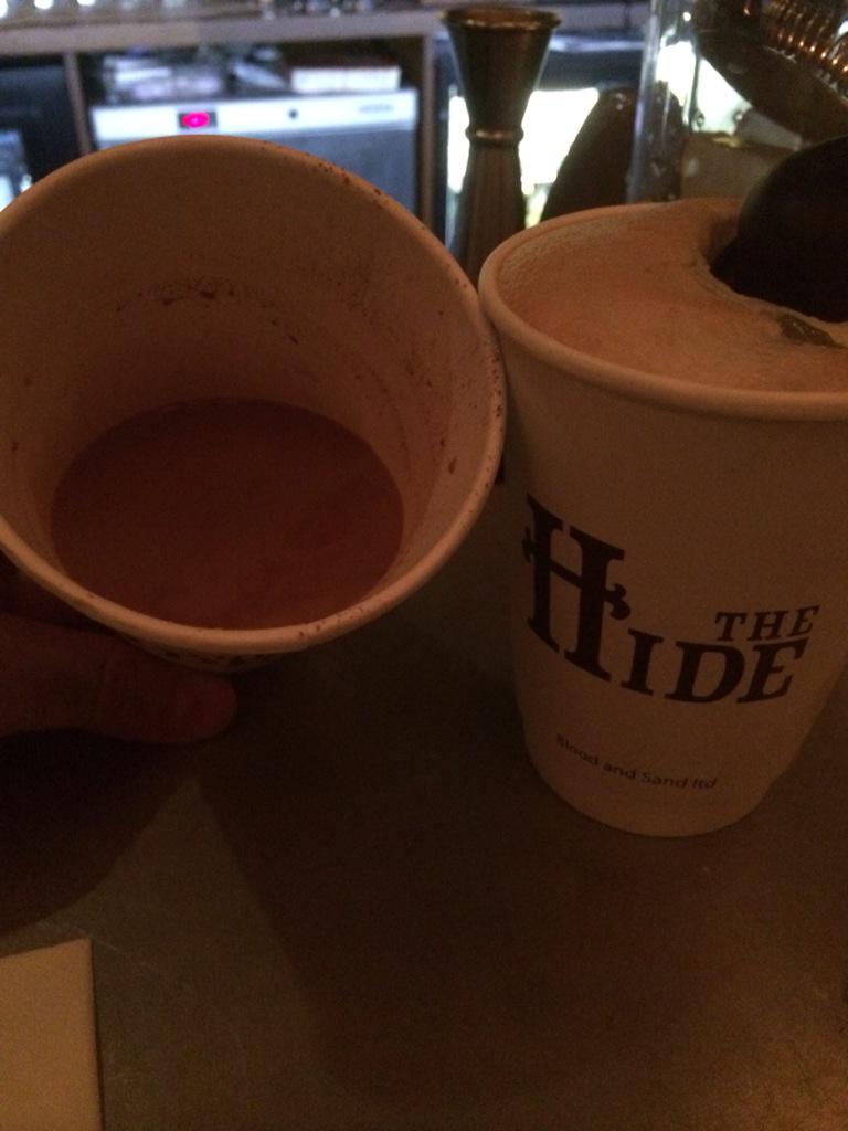 Insane cocktail @thehideBermSt You have GOT to tell me what's in this! #LCW15 thankyou Emanuel and <a href="/LDNCocktailWeek/">Betty Baldwin</a>