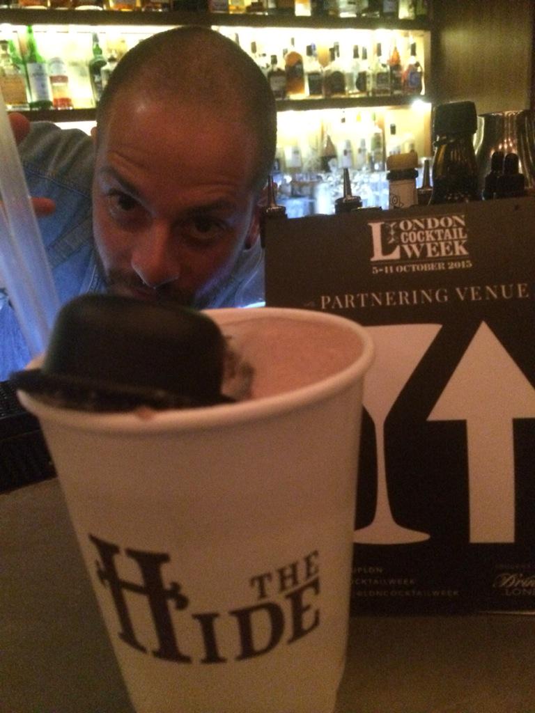 Topping off a perfect night @thehideBermSt after <a href="/lonelady79/">lone lady</a> <a href="/HEAVENNIGHT/">HEAVENCLUB</a> Thanks Emanuel &amp; #LCW15 <a href="/LDNCocktailWeek/">Betty Baldwin</a>