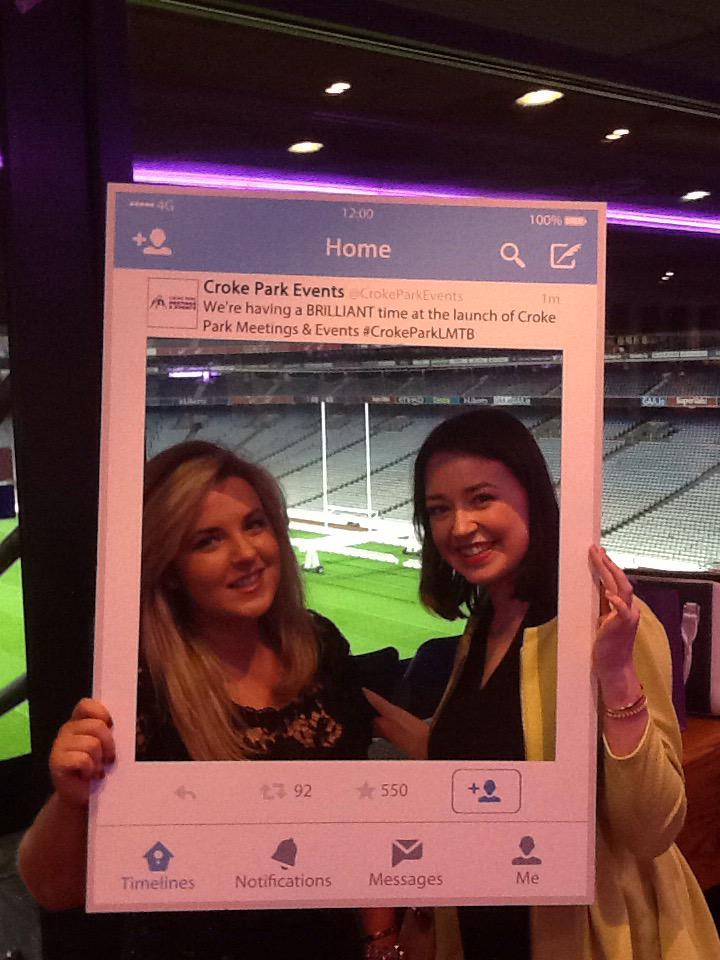 Dazzled&amp;delighted by the all new Croke Park Meetings &amp; Events-Let's Make This Brilliant! #CrokeParkLMTB <a href="/MairinEgan/">Máirín Egan</a>
