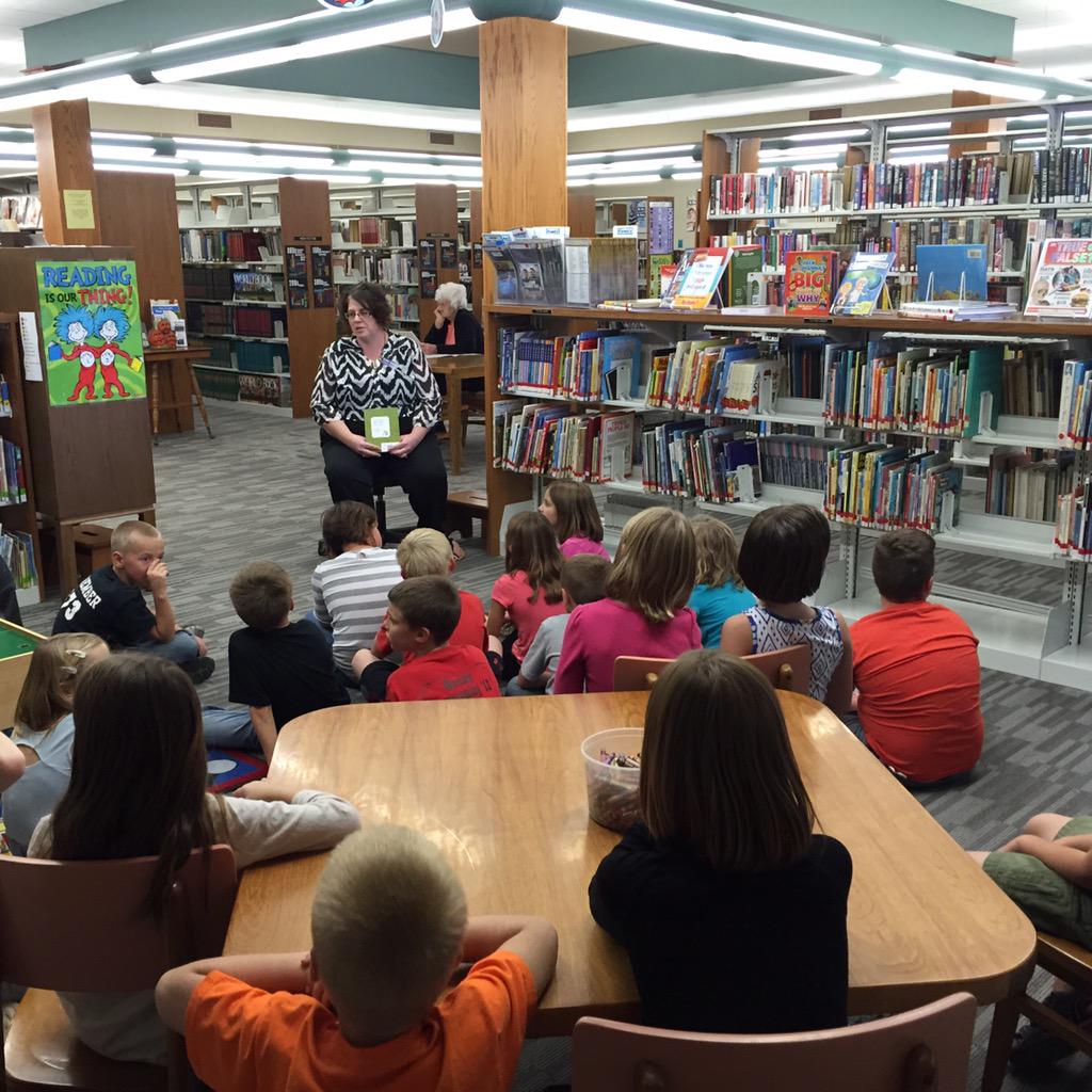 Our first class trip to the public library!