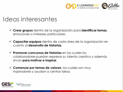 Felixarestrepo's tweet photo. #elearningday2015 @Tabiosurbai Ideas interesantes desde el diseño instruccional Storytelling. Excelente ponencia. http://t.co/6gtPUevUOw
