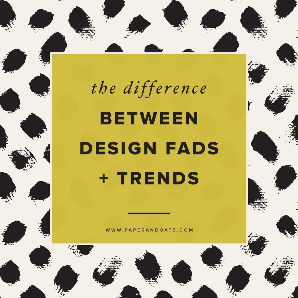 CharmingTreeDes's tweet image. The difference between design fads + trends buff.ly/1VCQMsN @PaperAndOats