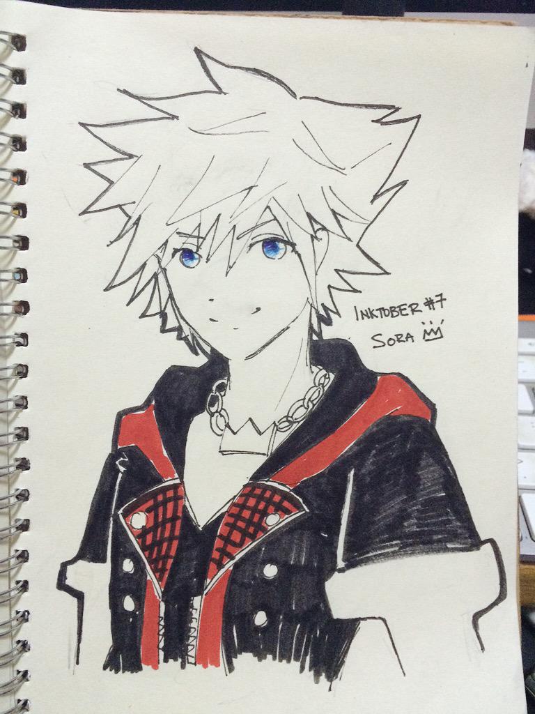 Sora  Because its tetsuya nomura\s birthday ^o^     happy birthday~~ 