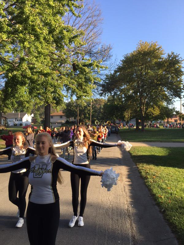 Walk to School Day fun at Meadowbrook.