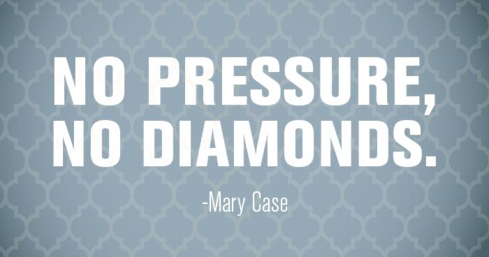 RandiRestau's tweet image. "No pressure, no diamonds." -Mary Case ltl.is/gVUTF