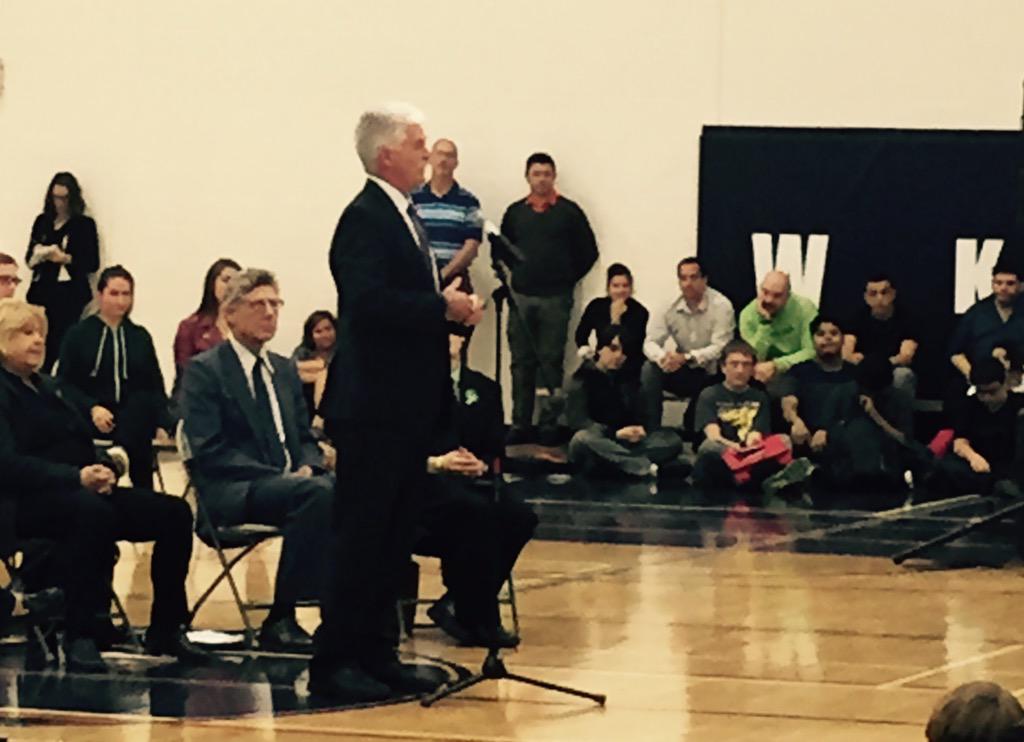 JimBellCPC's tweet photo. Was great to speak at West Kildonan Collegiate on Monday! Fantastic to see future voters engaged #westk http://t.co/qJYejIh770