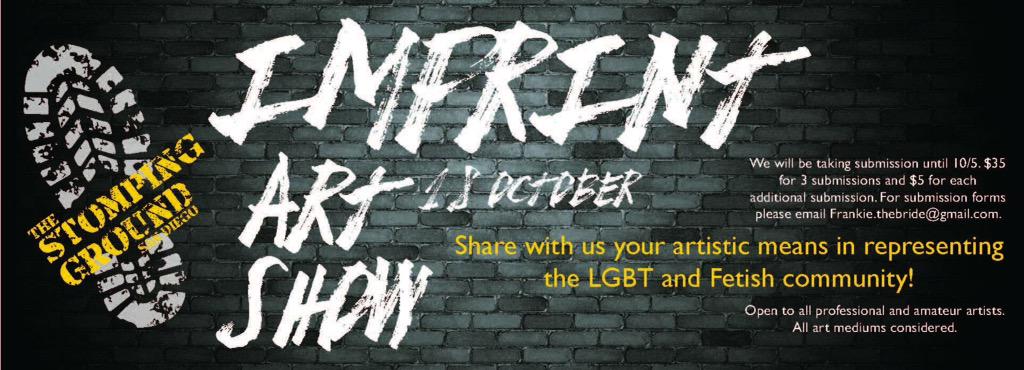 TSG_SD's tweet photo. Submit your artwork! For more email Frankie.thebride@gmail.com http://t.co/tA5yWrqIR8