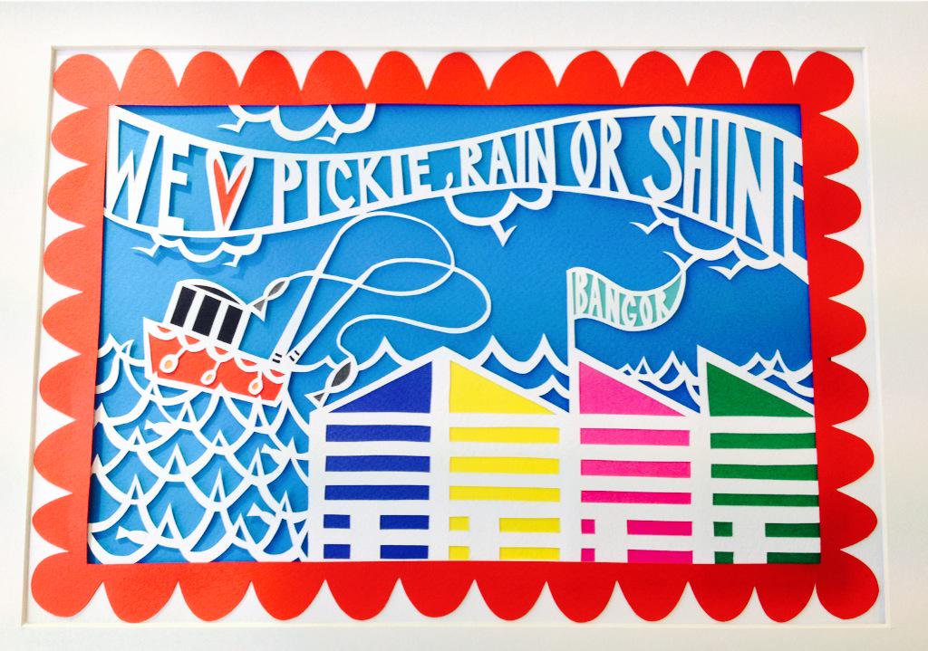 Paula_papercut's tweet photo. Original hand illustrated & hand cut, multi layered paper piece. @bangortimes #pickie #papercutart #collage #seasude http://t.co/R9KjOLr1SZ