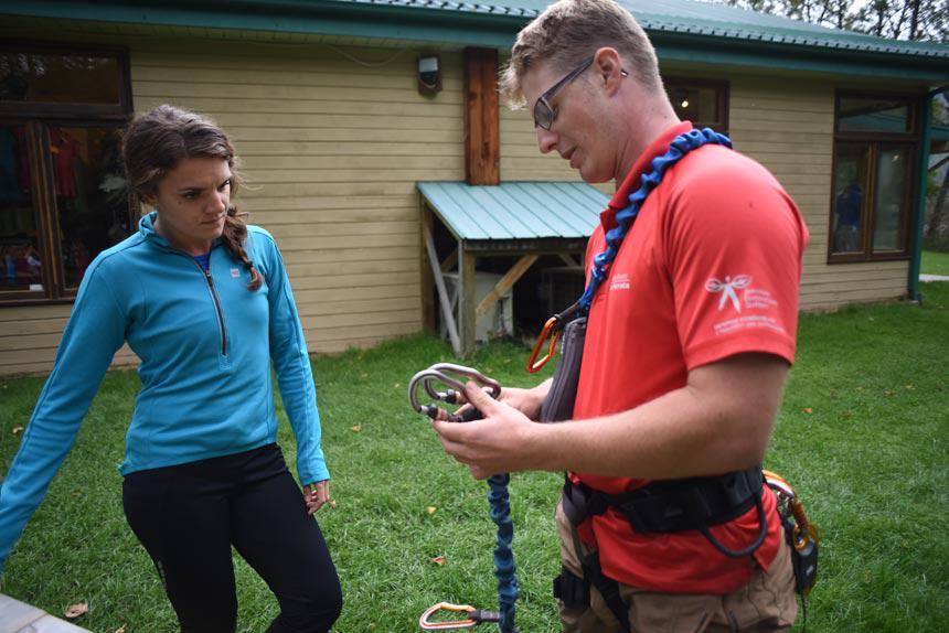 RelaxInCanada's tweet image. RelaxInCanada: OutpostMagazine: Gearing up for our #climbing adventure on Saguenay #Quebec&apos;s Via Ferrata. #opView …