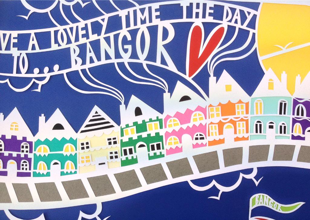 Paula_papercut's tweet photo. A0 original hand illustrated & handcut layered papercut. #seaside #pickie #swans #papercutart #illustration #collage http://t.co/s8rMRSGvyo