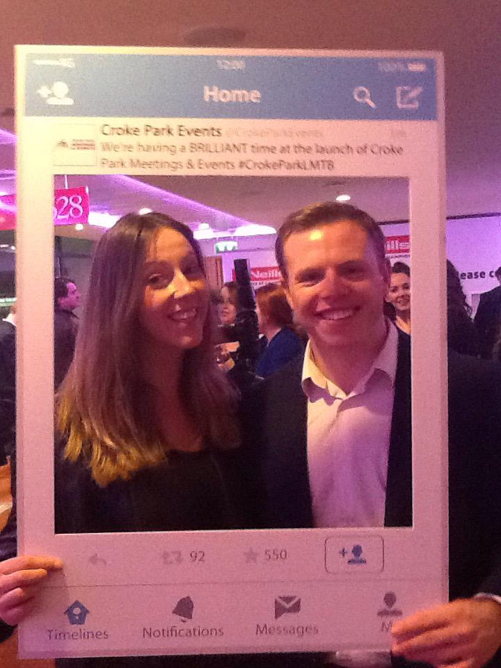 CrokeParkEvents's tweet photo. We're having a BRILLIANT time at the launch of Croke Park Meetings &amp; Events #CrokeParkLMTB @DynamicEventsIE http://t.co/gPFeClnjXc