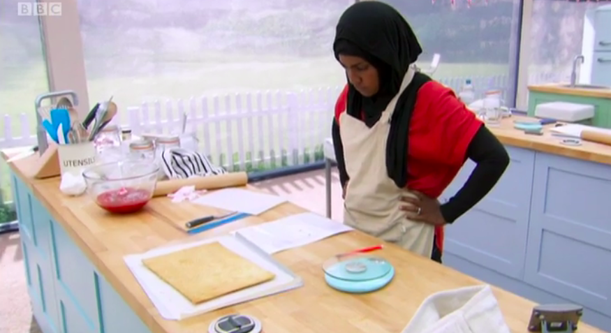 Im doing math #GBBO #BakeOff