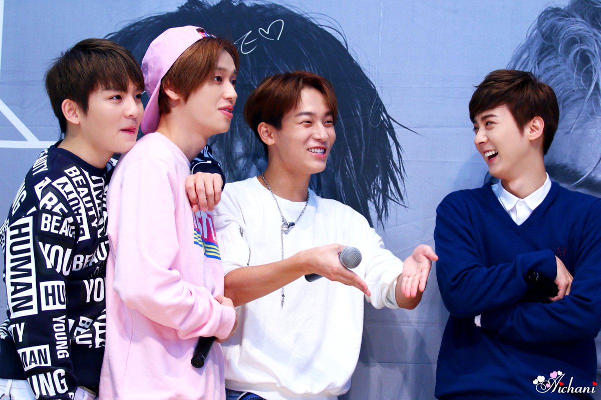 ai_chani's tweet photo. 150920 오사카 릴리즈 이벤트 2부TWIN21 #틴탑 #천지 #엘조 #니엘 #리키
  @TEEN_TOP  
http://t.co/DKOeegiwDt http://t.co/U6DqO3Dipj