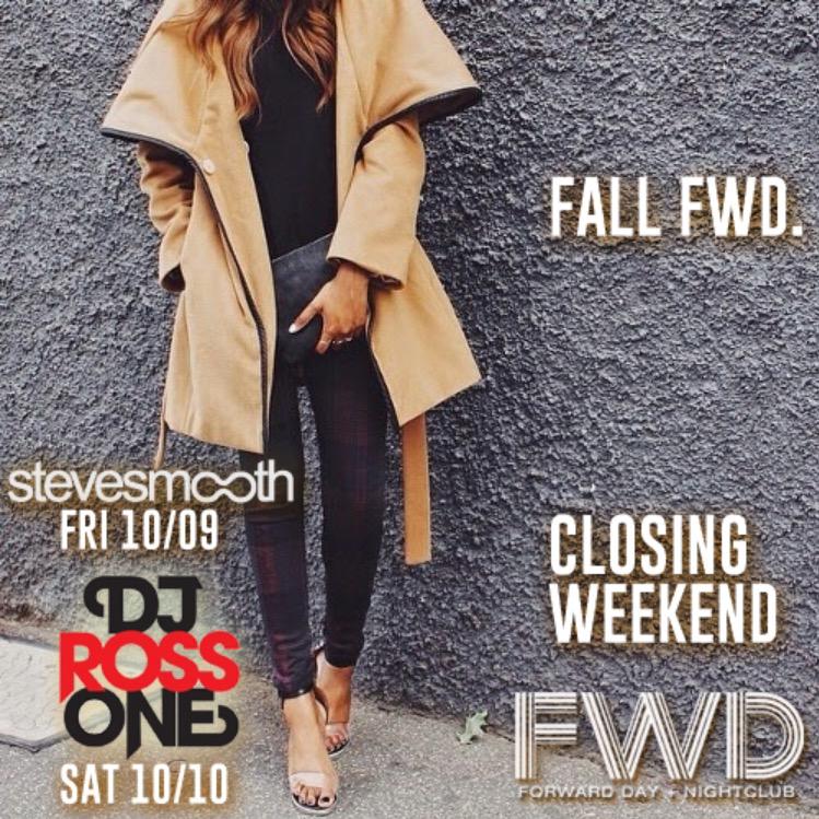FWDnightclub's tweet photo. One last weekend. #FALLFWD http://t.co/xRA9GEaBSM