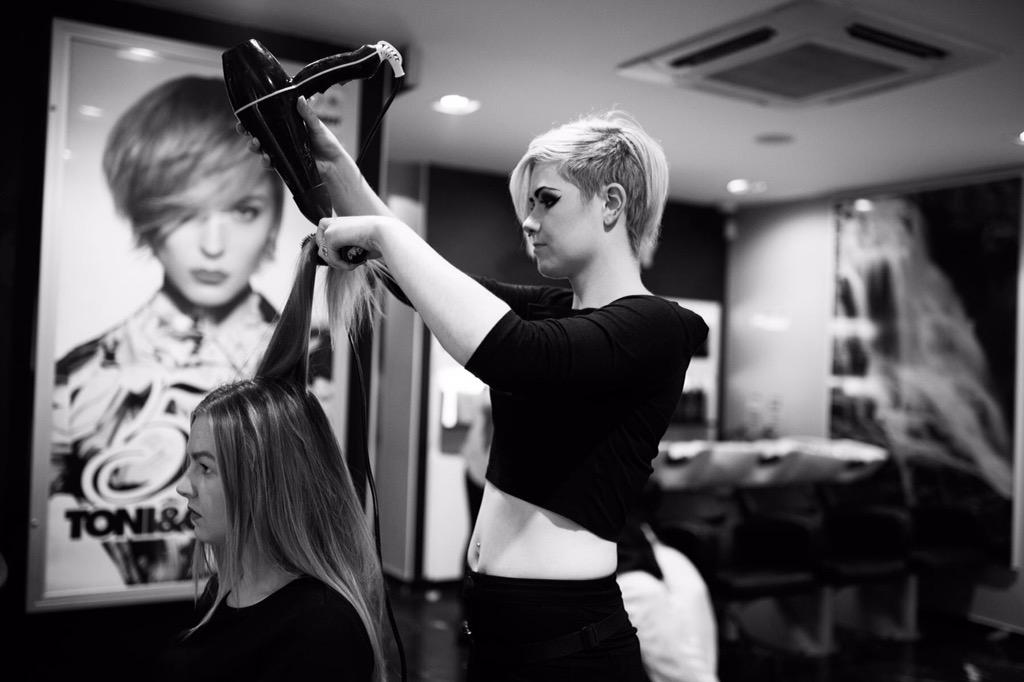 ToniandGuyIE's tweet photo. #BehindTheScenes A look #bts at our Malahide salon..
#StopFittingIn #BreakTheRules #hair #hairstyles #style #fashion http://t.co/OyGGVL8bUB