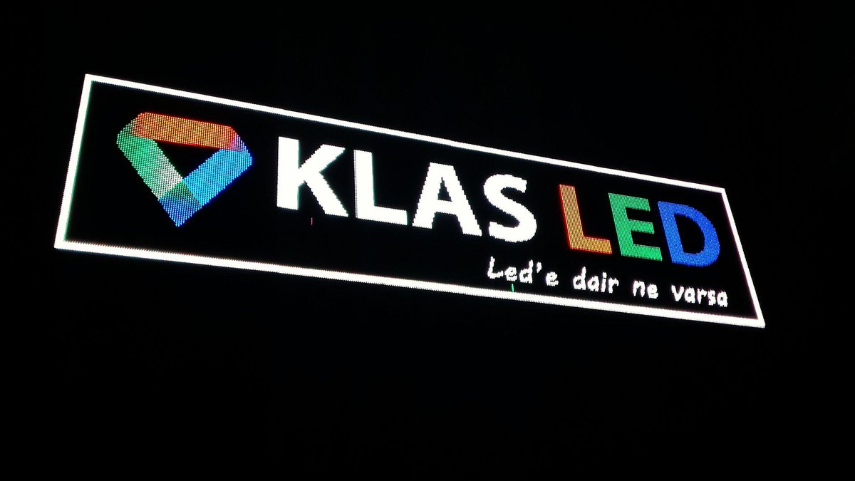 Klas Led #p10 #rgb #led-tabela