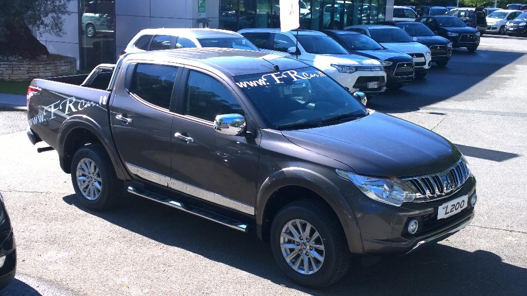 danielemeno's tweet photo. #NewL200 #Mitsubishiitalia #FRcar tutti al #4x4fest a carrara .. http://t.co/k43fVrFBHi