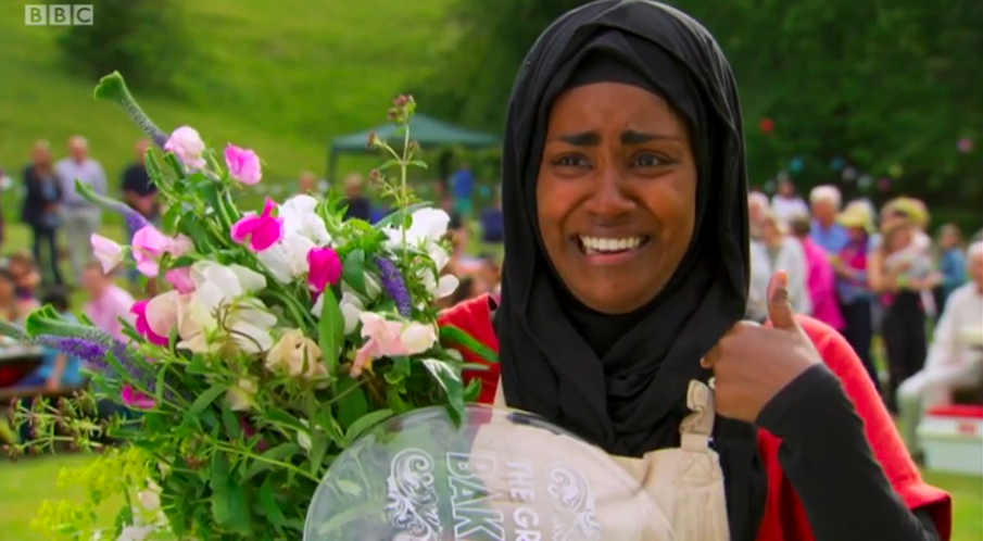 Are you sure? me? Really? #GBBO #BakeOff #GBBOFinal