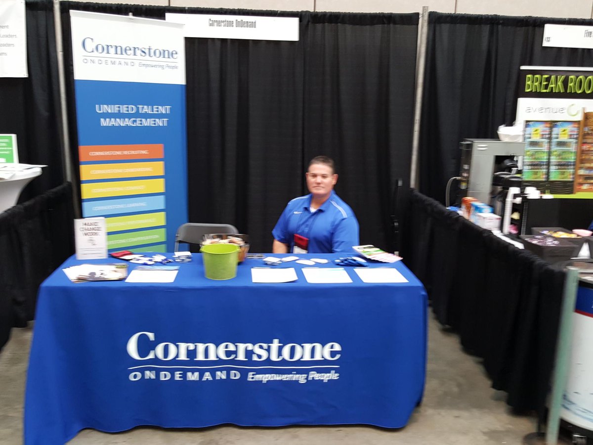 CornerstoneTN1's tweet photo. #TNSHRM15 #unifiedTM . We're ready to meet everyone! Come visit us at booth 435. Register to win prizes. http://t.co/fUrnUX4D6M