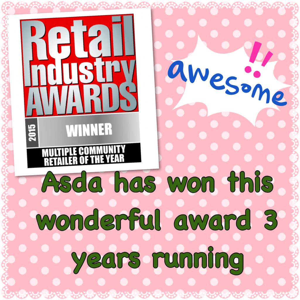 Asda have won Community Retailer of 2015 #Proud <a href="/holly_asdaCL/">Holly Austen-Davies</a> #asdaclc <a href="/AsdaFoundation/">Asda Foundation</a>