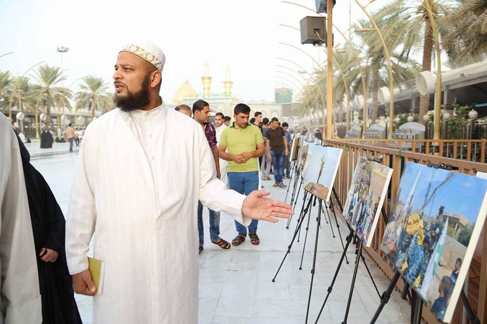 Centralmedia_d's tweet photo. #سرايا_السلام تفتتح معرض فوتوغرافي في #كربلاء_المقدسة والذي يوثق انتصارات #السرايا في #جرف_النصر و #امرلي http://t.co/OBHw3SGntH