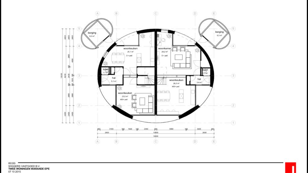 Binnenkort in verkoop : 2 fraaie vormgegeven woningen te Epe.