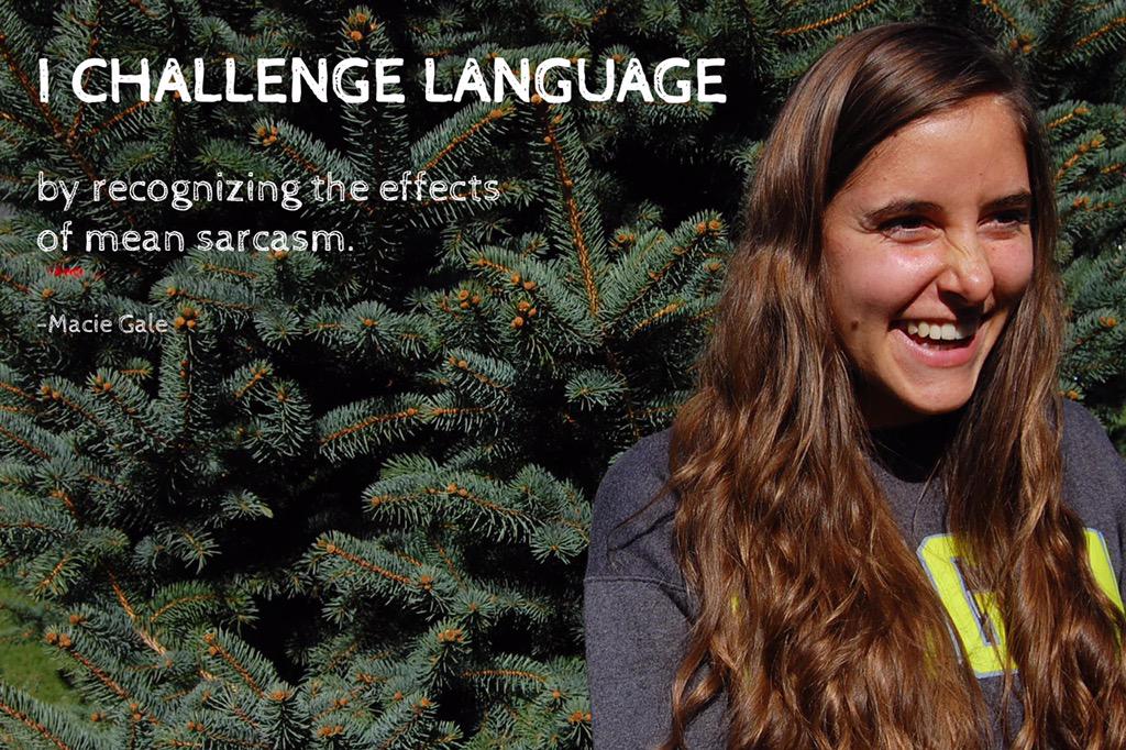 bushnelluniv's tweet photo. Oops! Tuesday snuck past us & we forgot our #IChallengeLanguage pic. You're encouraged to post pictures & words too! http://t.co/dNVvA4sVvQ