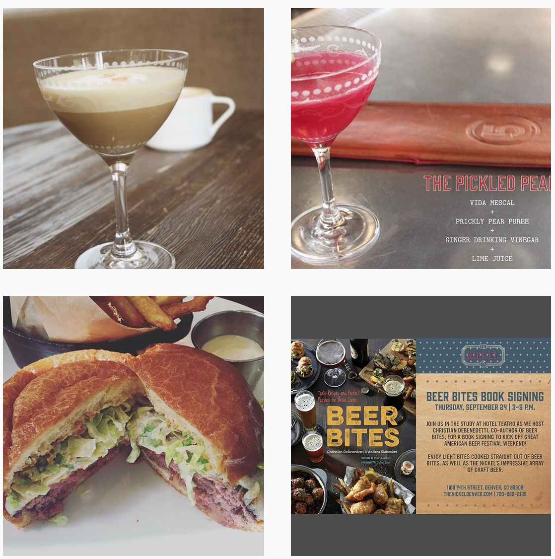 NickelDenver's tweet photo. Get your #burger and cocktail fix on our Instagram feed – one look, and #InstaHunger: http://t.co/22gYetG5ax http://t.co/WjHcMowUV5