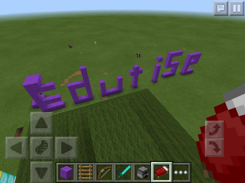 edutiseUK's tweet image. From a 8 year old supporter @edutiseUK @Minecraft #Schools #Businesses edutise.org #EdTech #edchat #Edu