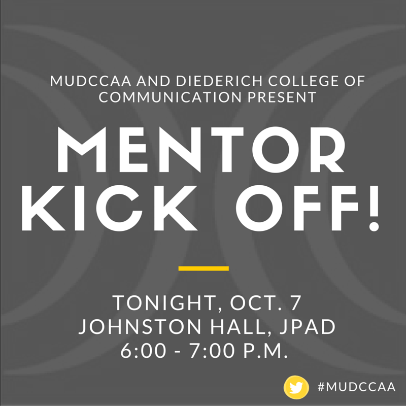 MUCommAlumni's tweet photo. Join us tonight for the mentor program kick off at @MUCollegeofComm! #WeAreMarquette #MUDCCAA http://t.co/GXEyGYC76j
