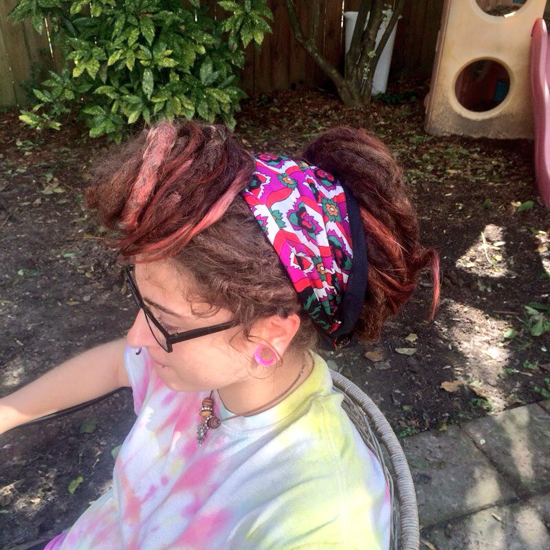 kristam3th's tweet photo. I tried something and liked it #dreadupdo http://t.co/NSuMLVsDrV