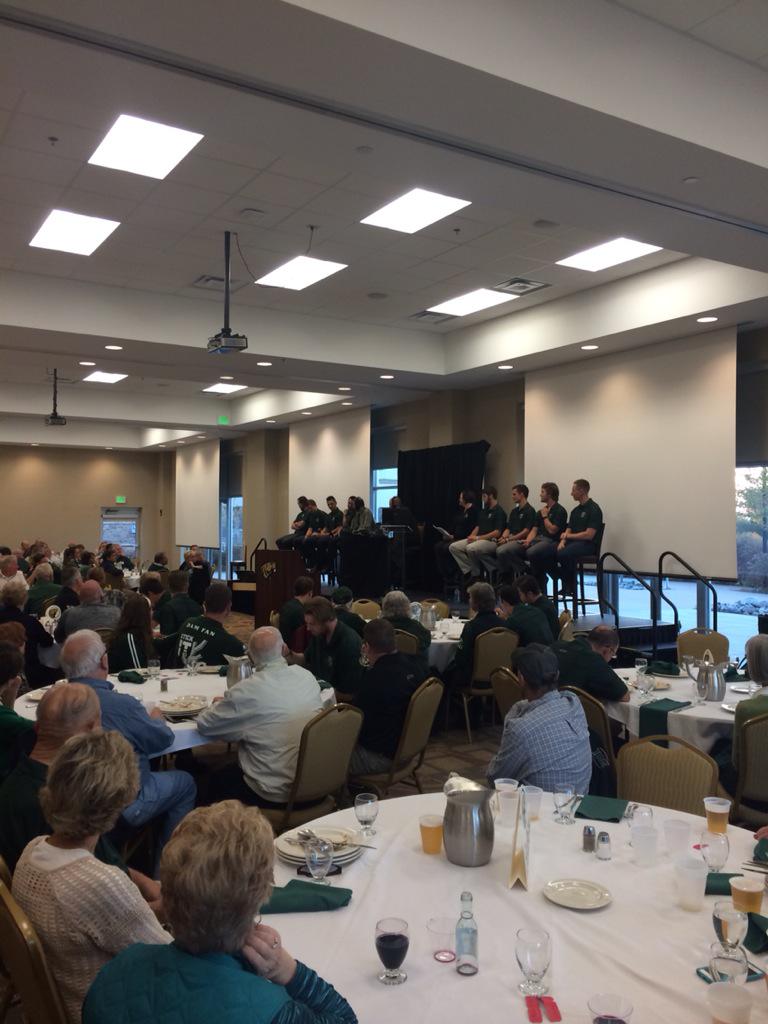 Great showing for the Serratore spaghetti dinner last night