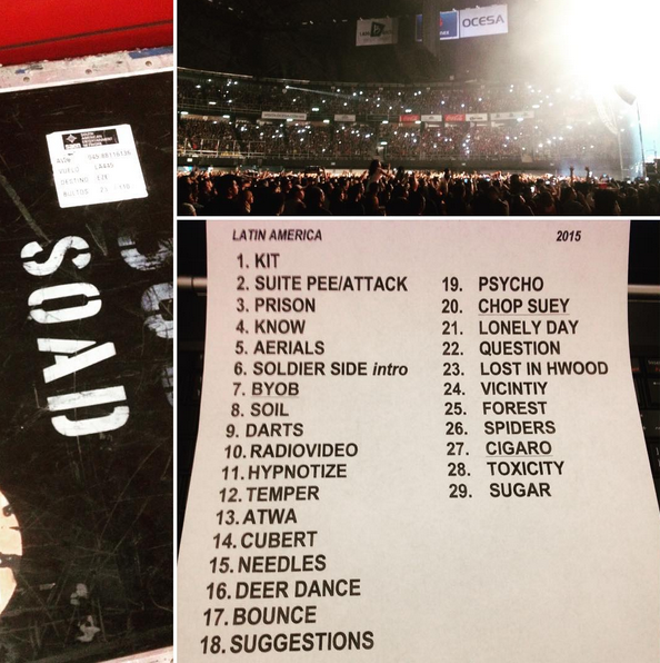 ocesa_rock's tweet photo. Gracias a todos los asistentes al show de @systemofadown por ser parte de una noche inolvidable en @ElPalacioMx http://t.co/9xWzu8curh
