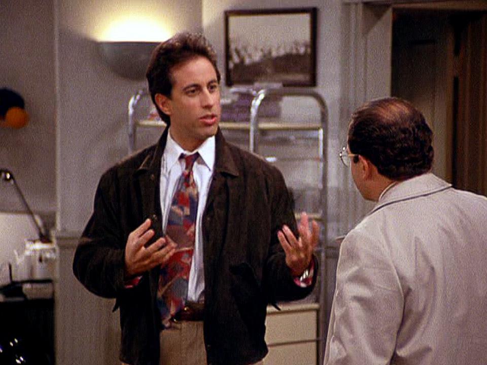 "Inside this jacket, I am composed, grounded, secure that I can meet any social challenge." #Seinfeld http://t.co/5zHRSgbhUO