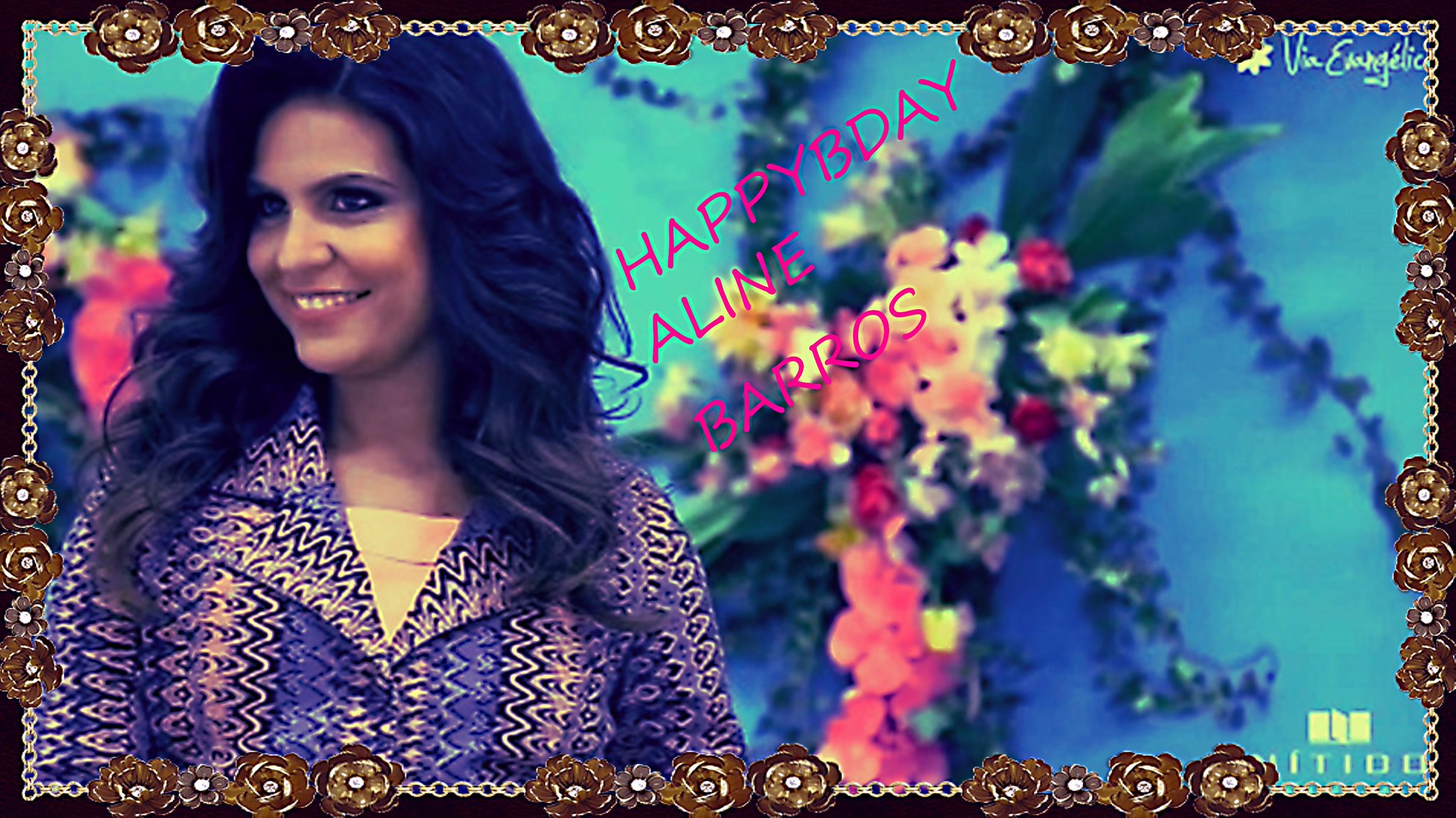  happy birthday Aline Barros 