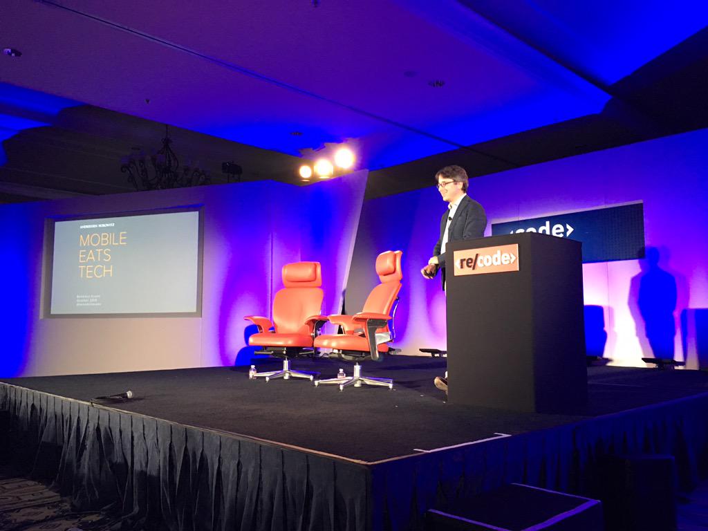 inafried's tweet photo. The future always comes looking like a toy you can't use for real work. @BenedictEvans at #codemobile http://t.co/fY6r0T9zaV