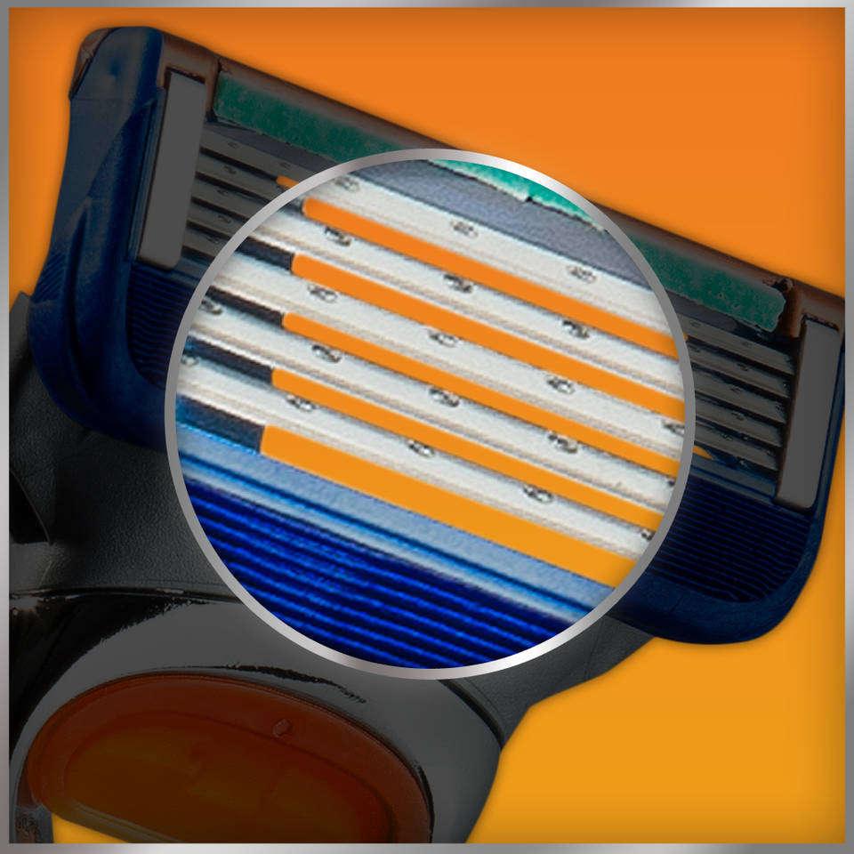 Kareenjo's tweet photo. "Dear Gillette, pretty sure 5 blades on the Fusion is enough, chill out." http://t.co/RqnZeIzlpy
