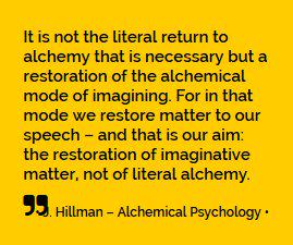 James Hillman on alchemy:
